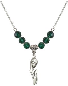 N30 Birthstone Necklace 5907 - Madonna Available in 15 Colors