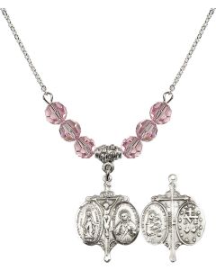 N30 Birthstone Necklace 0021 - Novena Available in 15 Colors