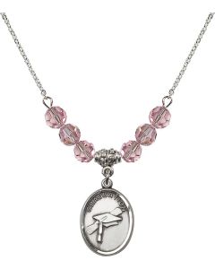 N30 Birthstone Necklace 0872 - Graduation Available in 15 Colors