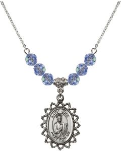 N30 Birthstone Necklace 1619J - St. Jude Available in 15 Colors