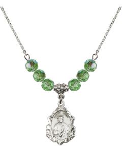 N30 Birthstone Necklace 0822J - St. Jude Available in 15 Colors