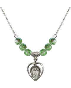 N30 Birthstone Necklace 4128 - St. Jude Available in 15 Colors