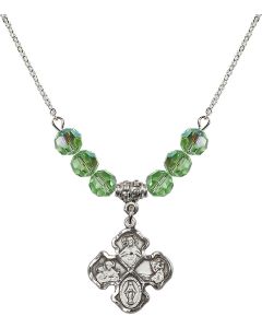 N30 Birthstone Necklace 5441 - 4-Way Available in 15 Colors