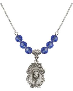 N30 Birthstone Necklace 1647 - Madonna Available in 15 Colors