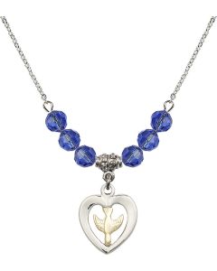 N30 Birthstone Necklace 4246 - Holy Spirit Available in 15 Colors