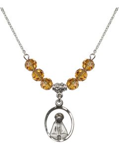 N30 Birthstone Necklace 1626 - Madonna Available in 15 Colors
