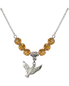 N30 Birthstone Necklace 5912 - Holy Spirit Available in 15 Colors