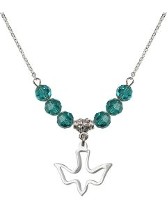 N30 Birthstone Necklace 1510 - Holy Spirit Available in 15 Colors