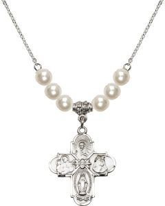 N31 Birthstone Necklace 0043 - 4-Way