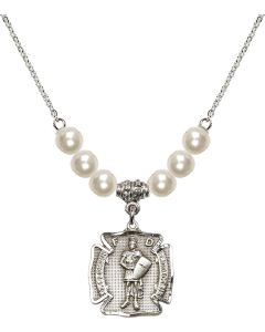 N31 Birthstone Necklace 0070 - St. Florian