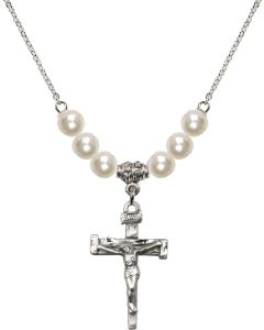 N31 Birthstone Necklace 0073 - Nail Crucifix