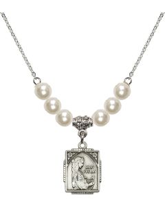 N31 Birthstone Necklace 0804CE - St. Cecilia