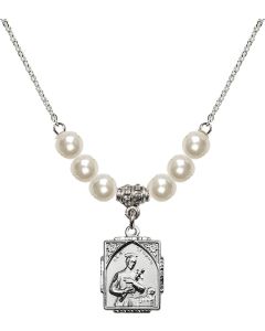 N31 Birthstone Necklace 0804G - St. Gerard