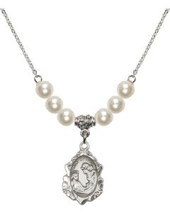 N31 Birthstone Necklace 0822CE - St. Cecilia