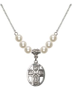 N31 Birthstone Necklace 0880 - 5-Way / Holy Spirit