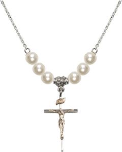 N31 Birthstone Necklace 2235 - Crucifix