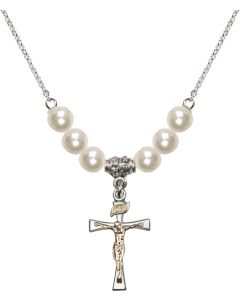 N31 Birthstone Necklace 2237 - Maltese Crucifix