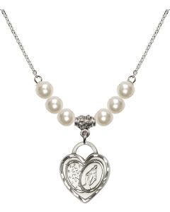 N31 Birthstone Necklace 3212 - Miraculous Heart