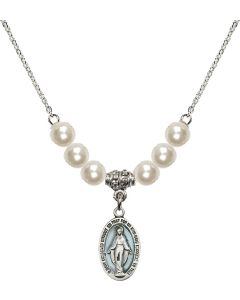 N31 Birthstone Necklace 4122EM - Miraculous