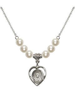N31 Birthstone Necklace 4126 - Scapular