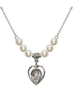 N31 Birthstone Necklace 4129 - Guardian Angel