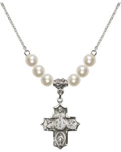 N31 Birthstone Necklace 4256 - 4-Way