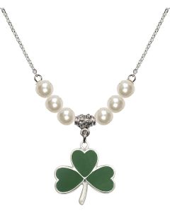 N31 Birthstone Necklace 5248 - Shamrock