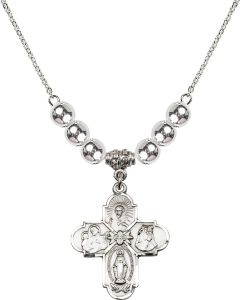 N32 Birthstone Necklace 0043 - 4-Way