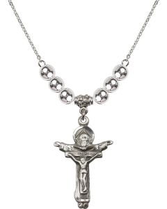 N32 Birthstone Necklace 0065 - Trinity Crucifix