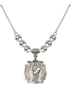 N32 Birthstone Necklace 0070 - St. Florian