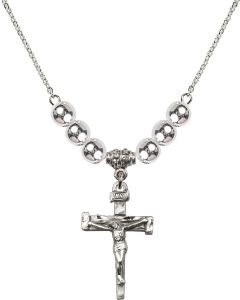 N32 Birthstone Necklace 0073 - Nail Crucifix