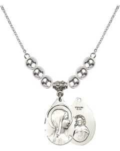 N32 Birthstone Necklace 0599 - Sorrowful Mother