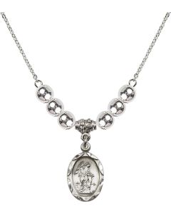 N32 Birthstone Necklace 0612E - Guardian Angel
