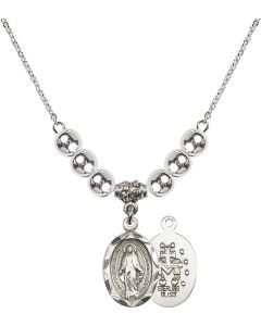 N32 Birthstone Necklace 0612M - Miraculous