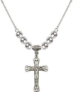 N32 Birthstone Necklace 0620 - Crucifix