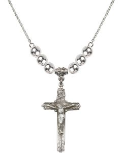 N32 Birthstone Necklace 0655 - Crucifix