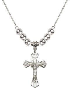 N32 Birthstone Necklace 0659 - Crucifix