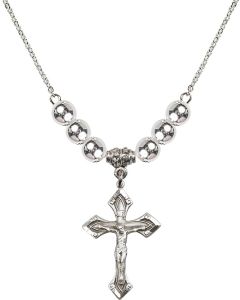 N32 Birthstone Necklace 0663 - Crucifix