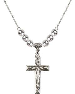 N32 Birthstone Necklace 0674 - Crucifix