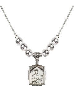 N32 Birthstone Necklace 0804J - St. Jude