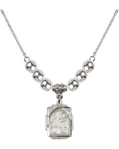 N32 Birthstone Necklace 0804K - St. Joseph