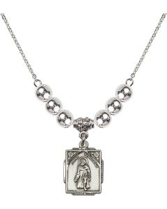 N32 Birthstone Necklace 0804P - St. Peregrine