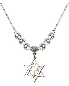 N32 Birthstone Necklace 1209 - Star of David