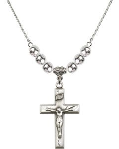 N32 Birthstone Necklace 2186 - Crucifix