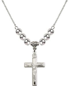 N32 Birthstone Necklace 2191 - Crucifix