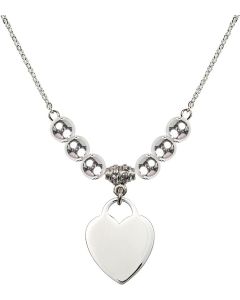 N32 Birthstone Necklace 3200 - Heart