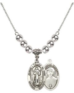N32 Birthstone Necklace 4123DM - Divine Mercy