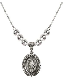 N32 Birthstone Necklace 4146M - Miraculous