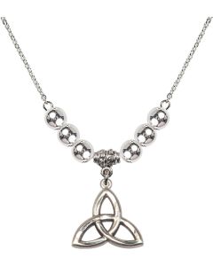 N32 Birthstone Necklace 5101 - Trinity Irish Knot
