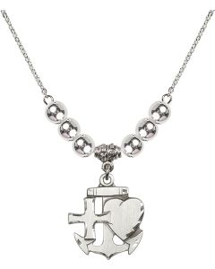 N32 Birthstone Necklace 6045 - Faith, Hope & Charity
